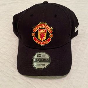 Manchester United FC OFFICIAL cap hat embroidered New Era adjustable soccer